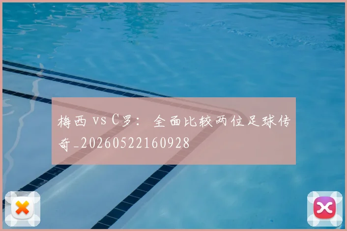 梅西 vs C罗：全面比较两位足球传奇_20260522160928